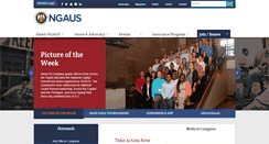 Desktop Screenshot of ngaus.org